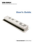 USB-SSR24 User`s Guide
