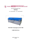 Bedienungsanleitung KVP user manual