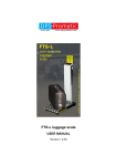 FTS-L luggage scale USER MANUAL - DPS