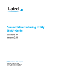 the summit manufacturing utility