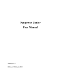 Penpower Junior User Manual