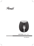 AIR FRYER RHAF-14001 User Manual
