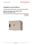 Installation and User manual – SSB – P