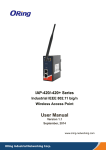IAR-7002-WG User`s Manual