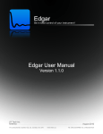 Edgar User Manual
