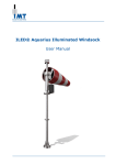 ILED® Aquarius Illuminated Windsock User Manual