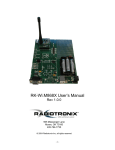 RK-Wi.M868X User`s Manual