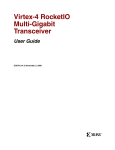 Xilinx UG076 Virtex-4 RocketIO MGT User Guide