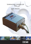 TEMPERATURE CONTROLLER K1A USER MANUAL