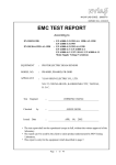 EMC TEST REPORT