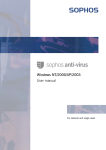 Sophos Anti-Virus Windows NT/2000/XP/2003 user manual