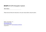 M3GPS X8.5 User Manual