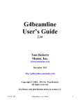 G4beamline User`s Guide