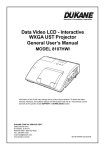 User Manual - Projector Central