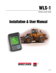 Installation & User Manual - Rice Lake Weighing Systems