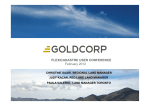 Christine Saari - Goldcorp Land and Asset Management