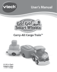 Go! Smart Wheels Carry-All Cargo Train Manual