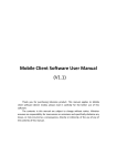 iVMS-4500(J2ME) Mobile Client Software User Manual V1.1