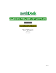 Membership Software Manual