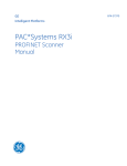 PACSystems RX3i PROFINET Scanner