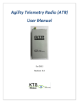Agility Telemetry Radio (ATR) User Manual