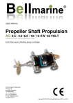 Propeller Shaft Propulsion AC: 2.5 / 4.0 /6.0 / 10 / 15