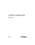 LabVIEW DataPlugin SDK User Manual