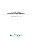 DA-682A Embedded Computer Windows 7 Software Manual