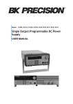 9100 Series Power Supply User Manual