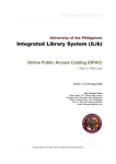 User`s Manual - University Library - University of the Philippines