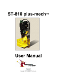ST-810 plus-mech™ User Manual
