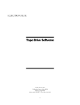 SCSI software manual - Electrovalue Technologies Inc