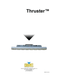 Thruster User Manual