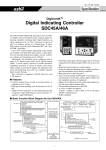 SDC45A/46A DigitroniK Digital Indicating Controller