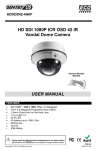 HD SDI 1080P ICR OSD 42 IR Vandal Dome Camera USER MANUAL