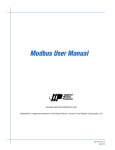 Modbus User Manual