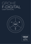 GROHE F-Digital User Manual