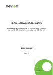 HD-TD-10GMX-6 / HD-TD-10GDX-6 User manual