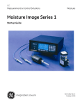 Moisture Image Series 1 Startup Guide