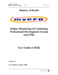 to CPD User Manual - myCPD