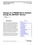 AN3301, Design of a PMSM Servo System Using the 56F8357 Device
