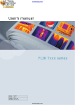 User`s manual FLIR Txxx series