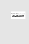 PCI-1712/1732 User`s manual 1 MS/s, 12-bit, 16-ch High