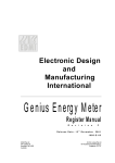EDMI Genius Register Manual