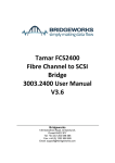 to Tamar FCS2400 User Manual