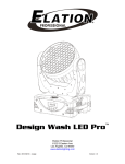 Design Wash LED Pro™ - Elation Professional