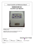 GENEXAIR SL5 Low Air Loss System