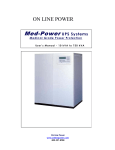 1. system overview - OnLine Power, Inc.