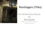 Roostloggers [Titley] - An Introductory Manual