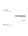 MICROMAPPER™ - Fluke testery